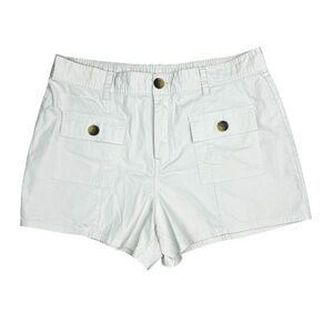 Vuori Shorts‎ Womens XL Vintage Ripstop Utility Short Milkweed Outdoors Hiking